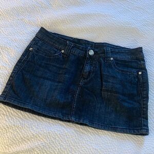 D-FUZ, premium denim wear, Minnie skirt, Large, great like new condition